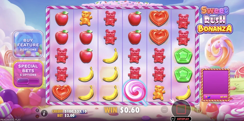 Sweet Rush Bonanza Slot