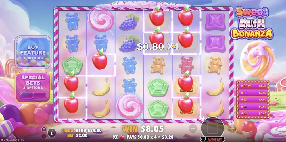 Sweet Rush Bonanza 